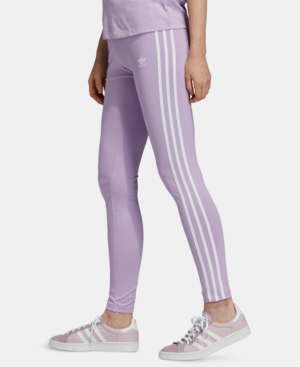 purple glow adidas leggings