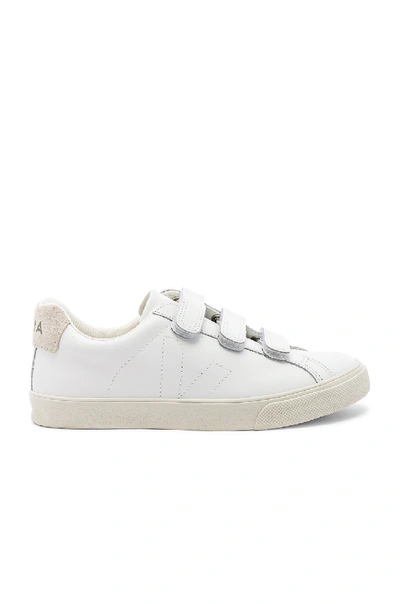 Shop Veja 3-lock Sneaker In Extra White