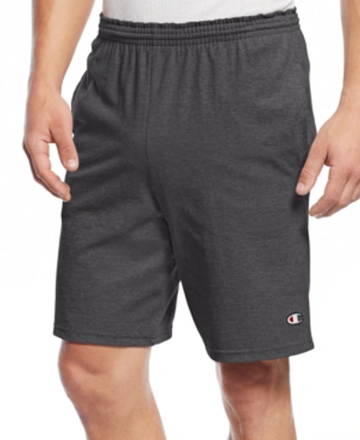 Shop Champion Men's 9" Jersey Shorts In Surf The Web