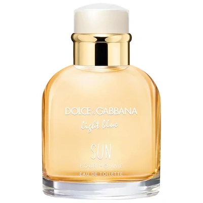 Shop Dolce & Gabbana Light Blue Sun Pour Homme Eau De Toilette 2.5oz/75ml Eau De Toilette Spray