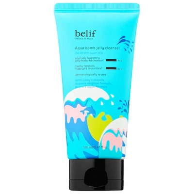 Shop Belif Aqua Bomb Hydrating Jelly Cleanser 5.41 oz/ 160 ml