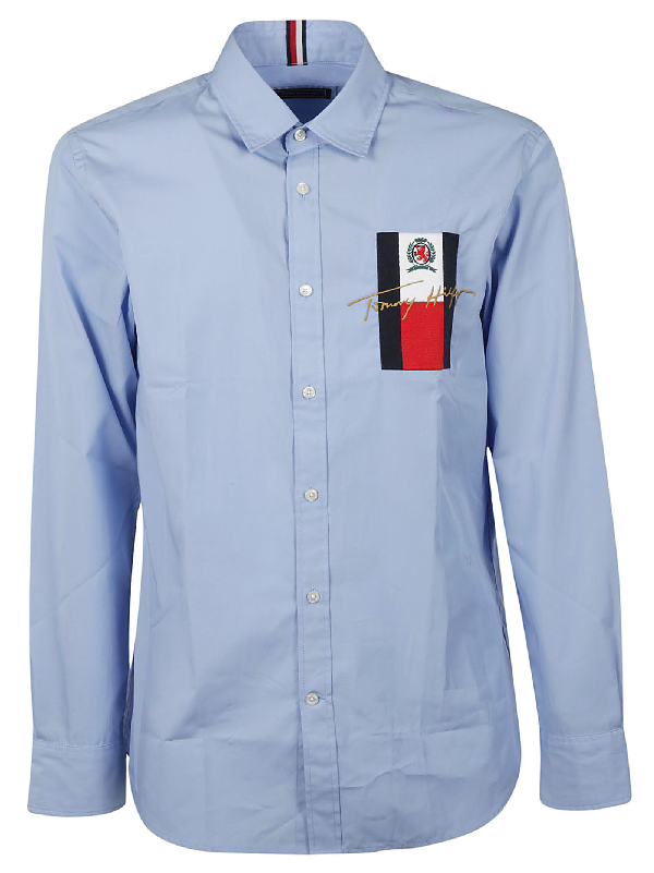 tommy hilfiger embroidered shirt