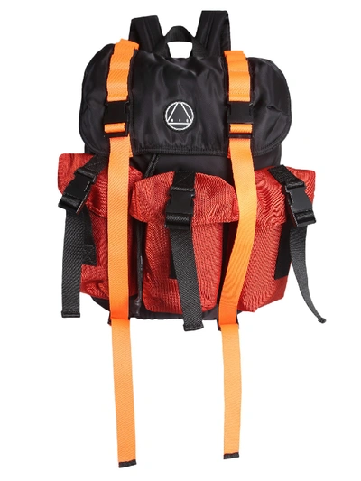 Shop Mcq By Alexander Mcqueen Oversized Utility Backpack In Multicolor