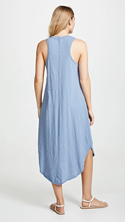 Shop Z Supply The Reverie Dress In Moody Blue