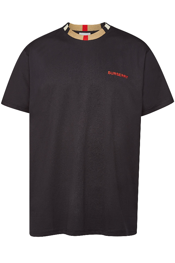 Burberry Jayson Embroidered Cotton T 