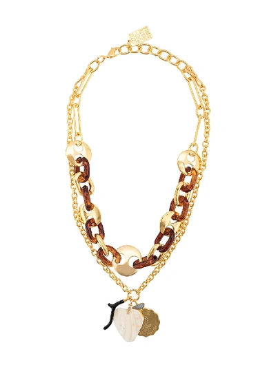 Shop Lizzie Fortunato Jewels Elba Necklace - Gold