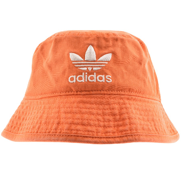 orange bucket hat adidas