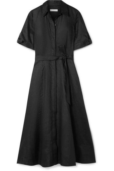 Shop Equipment Irenne Belted Linen Dress