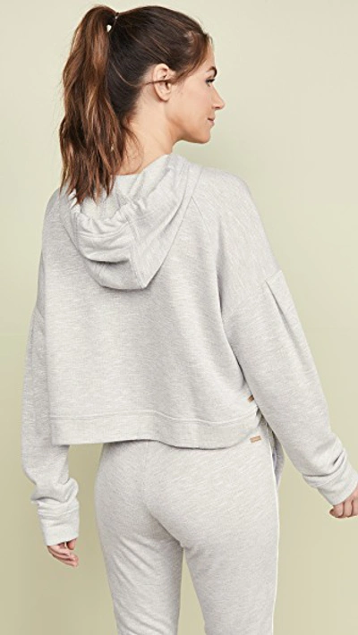 Shop Alala Volt Hoodie In Silver Melange