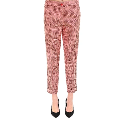 Shop Etro Pattern Printed Tapered Trousers In Multi