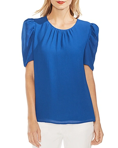 Shop Vince Camuto Puff-sleeve Top In Tropic