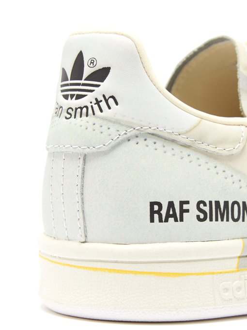 Adidas By Raf Simons Rs Peachtree Stan Smith Leather Trainers In White  Multi | ModeSens