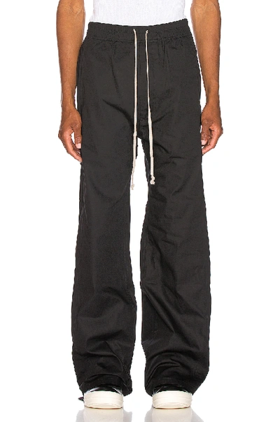 Rick Owens Drkshdw Drkshdw By Rick Owens Easy Pusher Pant In Black