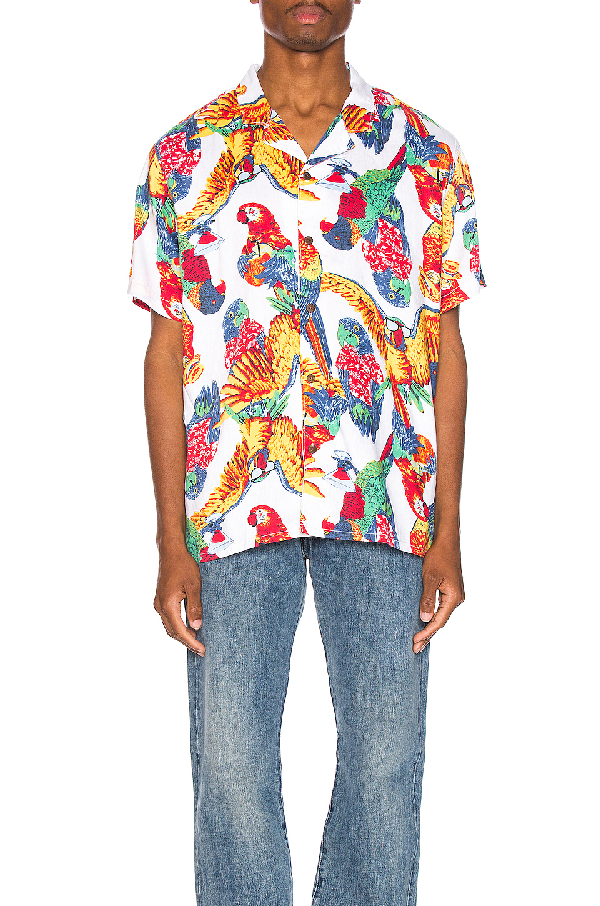 levi's cubano parrot shirt