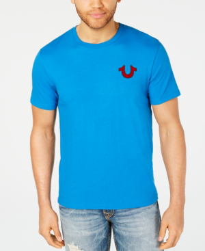 blue true religion t shirt