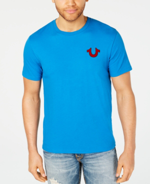 true religion t shirt blue