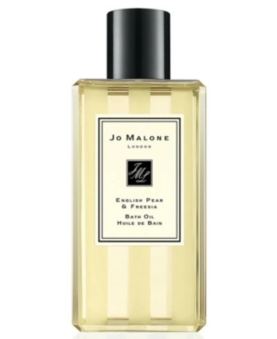 Shop Jo Malone London English Pear & Freesia Bath Oil, 8.5-oz.