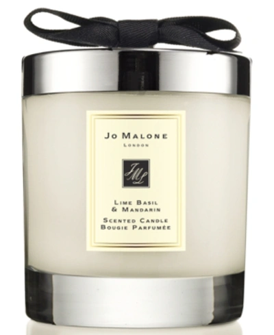 Shop Jo Malone London Lime Basil & Mandarin Home Candle, 7.1-oz.