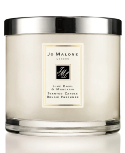 Shop Jo Malone London Lime Basil & Mandarin Deluxe Candle, 21.1-oz.
