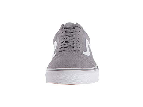 vans old skool suede canvas frost grey true white