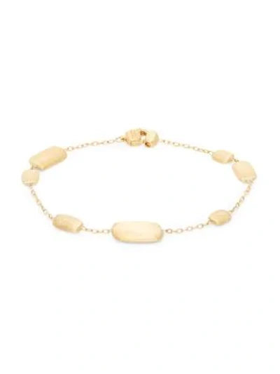 Shop Marco Bicego Paradise 18k Gold Station Bracelet In Yellow Gold