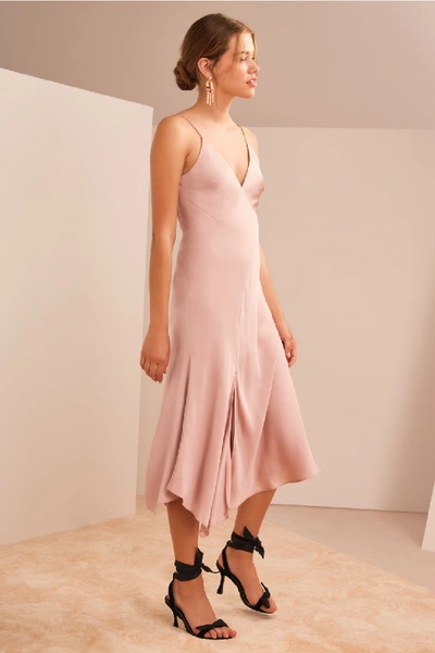 Keepsake Infinity Midi Dress In Champagne ModeSens