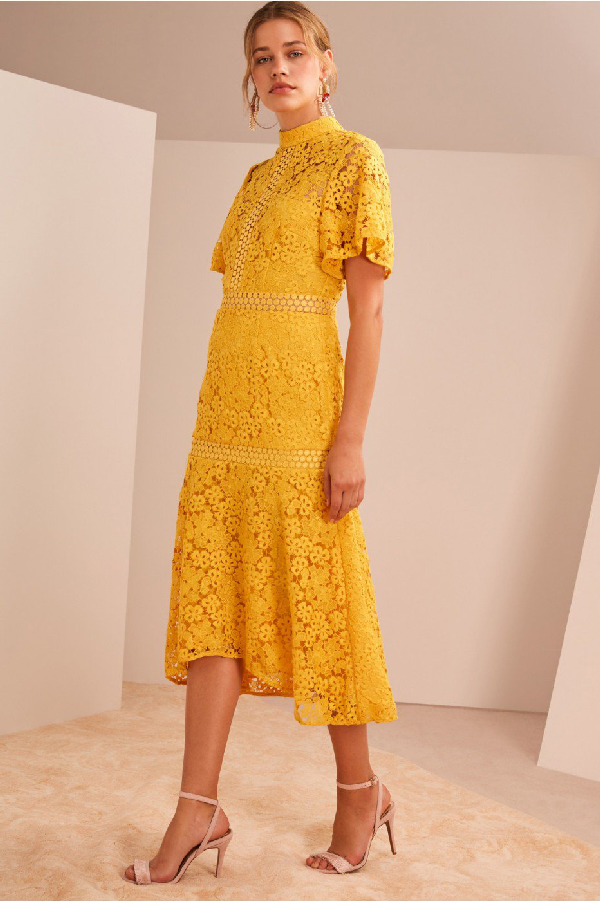 keepsake yellow dress
