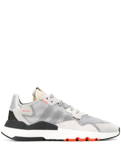 Shop Adidas Originals Adidas Nite Jogger Low Top Sneakers - Grey