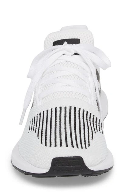 Shop Adidas Originals Swift Run Sneaker In White/ Core Black/ Grey