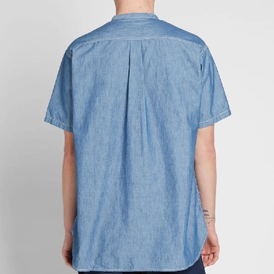 Shop And Wander Popover Shirt In Blue