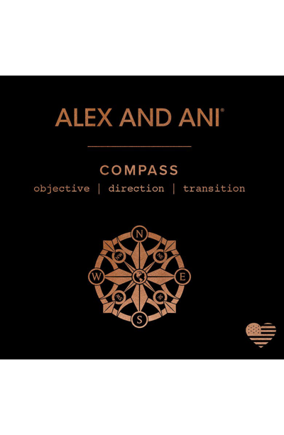 Shop Alex And Ani Compass Adjustable Wire Bangle (nordstrom Exclusive) In Rose Gold
