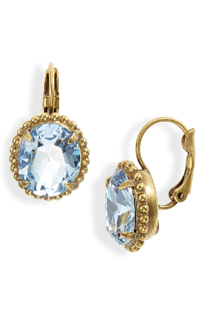 Shop Sorrelli Crystal & Ball Chain Earrings In Bright Multi