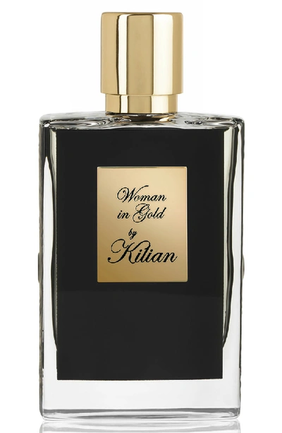 Shop Kilian Woman In Gold Collectors Edition Refillable Perfume Spray