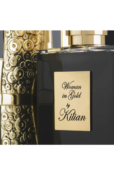 Shop Kilian Woman In Gold Collectors Edition Refillable Perfume Spray