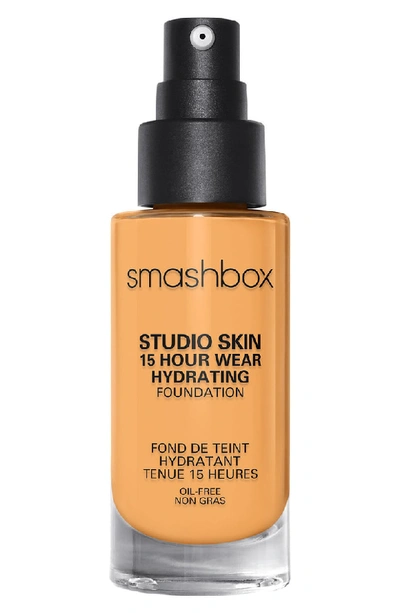 Shop Smashbox Studio Skin 15 Hour Wear Hydrating Foundation In 3.05 Medium Warm Golden