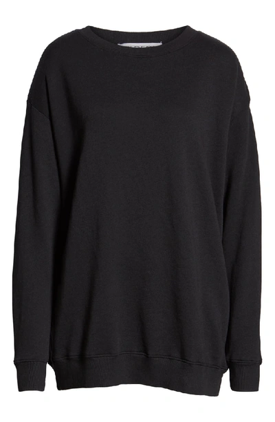 Shop Wildfox Roadtrip Sweatshirt In Jet Black