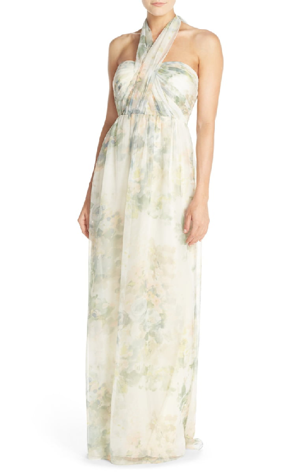 ivory sage vintage floral