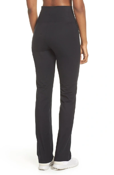 Shop Patagonia Serenity Stretch Organic Cotton Pants In Black