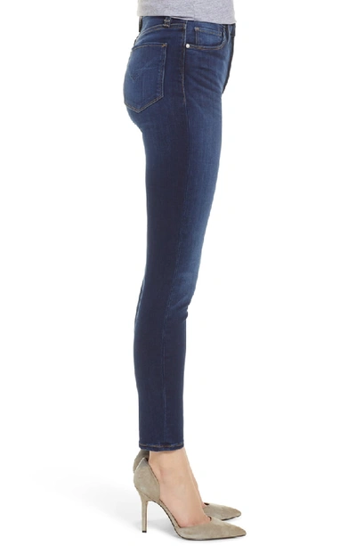 Shop Hudson Barbara High Waist Ankle Super Skinny Jeans In Baltic