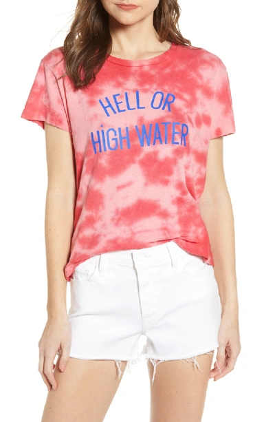 Shop Mother The Sinful Holy Smokes Tee In Mottle Strawberry