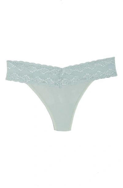Shop Natori Bliss Perfection Thong In Pear
