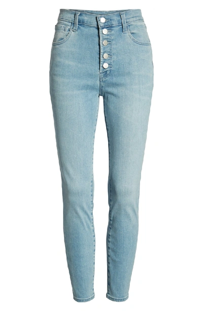 Shop J Brand Lillie High Waist Crop Skinny Jeans In Verity