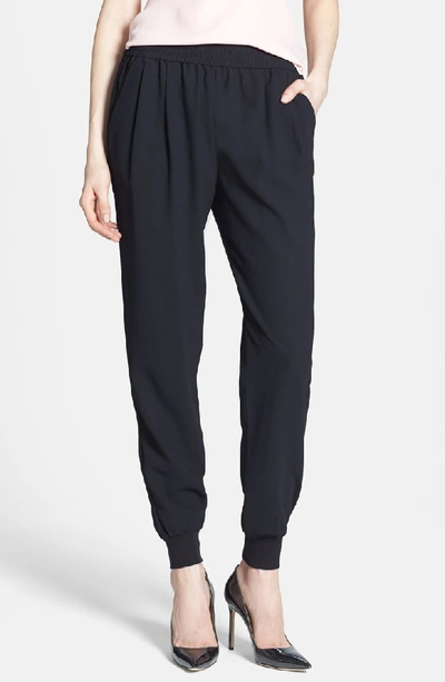 Shop Joie 'mariner B.' Track Pants In Caviar