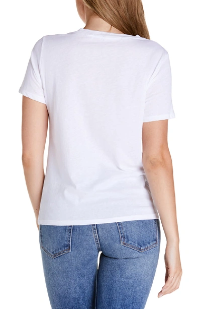 Shop Michael Stars Vintage Jersey Collection Classic Fit Tee In White