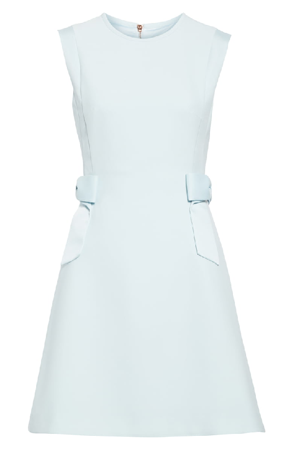 meline side bow detail dress