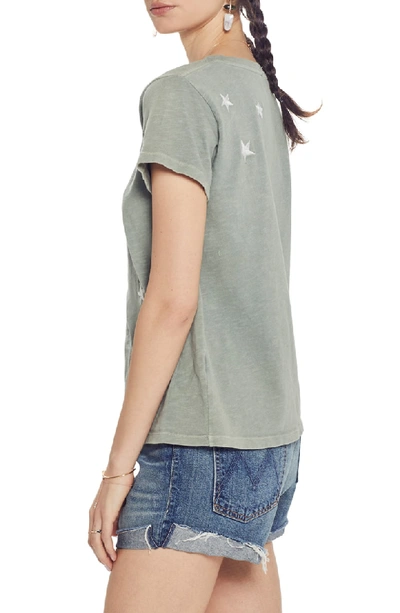 Shop Mother The Boxy Goodie Goodie Tee In Army