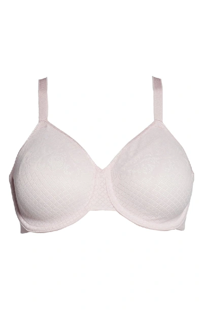 Wacoal Visual Effects Unlined Underwire Minimizer Bra In Ballerina
