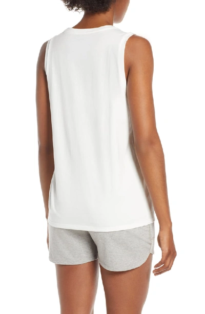 Shop Patagonia Live Simply Trailer Graphic Muscle Tee In White