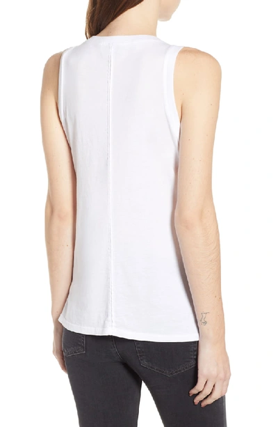 Shop Ag Cambria Fitted Tank In True White