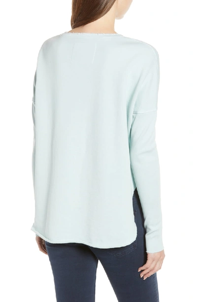 Shop Frank & Eileen Tee Lab Tee Lab Relaxed Sweatshirt In Excite-mint